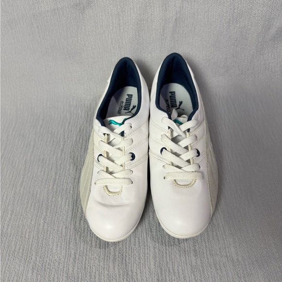 Puma Blue and White Sneakers - Picture 2 of 6